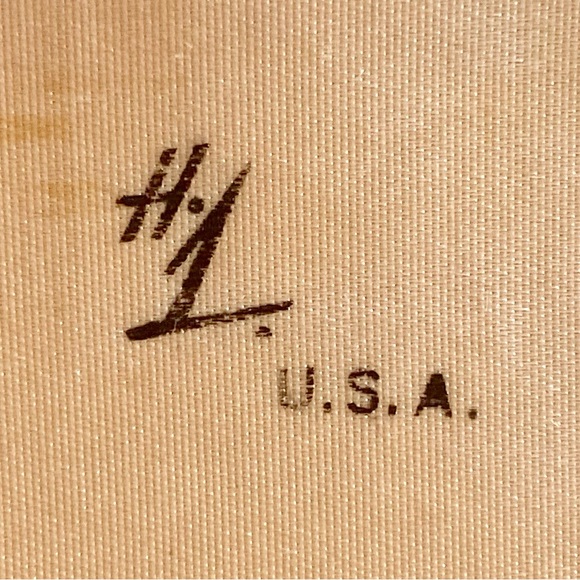 Vintage 1960s H1 Earth Tone Floral Tapestry Mrs. Maisel style Clutch Handbag - Picture 7 of 7